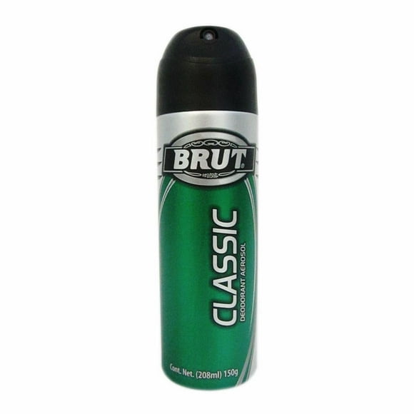 Desodorante Brut Classic en aerosol para caballero 208 ml