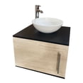 thumbnail image 2 of Combo de Gabinete para Baño con Ovalin Y Monomando + Botiquin con Espejo, 2 of 5