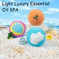 thumbnail image 5 of Bath Bombs with Hidden Surprises — 12-Piece Effervescent Bath Gift Set: Dinosaur Egg & Ocean-Themed Fizzers, Natural Sea Salt Color-Changing Spa Balls (Marine Animal Series), 5 of 7