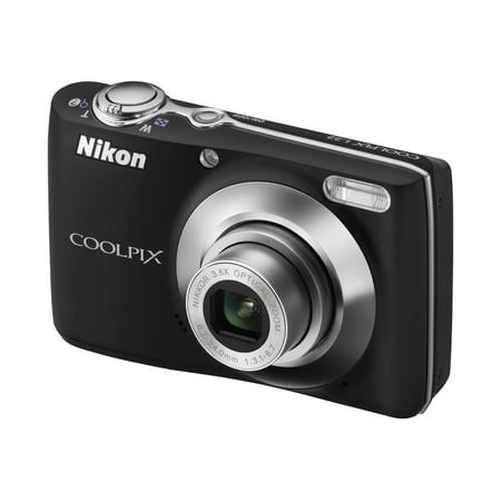 Nikon Coolpix L22 - Digital camera - compact - 12.0 MP - 3.6x optical zoom - black