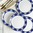 thumbnail image 4 of Sofia Home 4 Pack Indigo Round Stoneware Dinner Plates by Sofia Vergara, 4 of 5