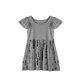 thumbnail image 5 of Girls Summer Dress Tween Dresses Flutter Sleeve Dress with Print Soft Casual Dresses for Party and Play ,Sie:150, 5 of 6