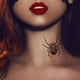 thumbnail image 5 of 7 Piezas de Pegatinas de Tatuaje Temporal ANGGREK Disfraz de Halloween, 5 of 8