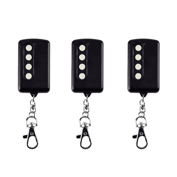 Electric Gate Transmitter 250-450MHz Universal Remote Control Compatible RMC-600 LRT-1 Garage Remote Control 3 Pieces