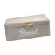 thumbnail image 5 of Panera Bin de Pan Porta Pan Galvanizado Organizador de Pan Multifuncional Compacto con Tapa de Madera para Cocinas Comedores Apartamentos 42cmx24.5cmx17cm, 5 of 9