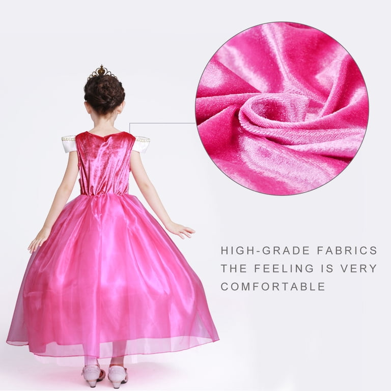open lace back dress Meglena Luxury Floral Princess Girl Dress