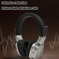 thumbnail image 5 of Over-Ear Wireless Bluetooth Headphones, Noise Cancelling, Retros Glow Design, Comfortable Wear, Long Battery Life, Foldable, Immersive Stereo Sound for Home, Travel, Outdoor Entertainment, 5 of 6