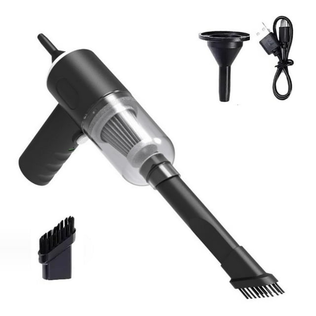 Aspiradora,Aspiradora portátil de mano,Aspirador portátil inalámbrico para coche,Mini aspirador de coche,soplador de polvo potente,Mini plumero ligero de mano Mini plumero,Mini plumero para