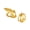 Gold-color, variant on Osdhezcn Pack of 2 Stylish Nail Art Rings Claw Shape Finger Accessory Open Nail Rings