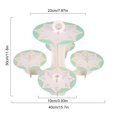 thumbnail image 3 of Cake Stand Gilding Multi-tier Cupcake Stand Dessert Display for Wedding, 3 of 7