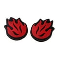 thumbnail image 2 of 2X Silicone Tennis Shock Absorber Racket Vibration Damper String Damper - Red,, 2 of 8