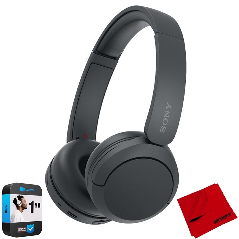 Sony WH-CH520 Compact Wireless Bluetooth On-Ear Headphones (Black