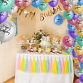 thumbnail image 3 of Assorted Purple, Confetti Balloons 12 Inch Multicoloured with Easy Inflate - Air or Helium, Perfect for Children's Gatherings, 3 of 8
