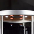 thumbnail image 2 of Ariel Bath Platinum 47.2'' x 89'' Round Hinged Steam Shower with Base Included, 2 of 5