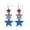 Multicolor-3A-home supplies, variant on LEFTHIGH Home Earrings Flag Red White Blue 4th of July Dangle Acrylic Teardrop Tassel Rhinestone US Independence Memorial Day American Festival Gift Easter Decor