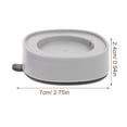 thumbnail image 4 of COMPUKAS Washing Machine Leveling Pads 4Pcs Light Grey For Anti Vibration Laundry Room, 4 of 5