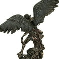 thumbnail image 6 of Veronese Design 21.5 Inch Saint Michael Standing Over Demon Archangel Warrior Antique Bronze Finish Sculpture Religious Figurine, 6 of 8