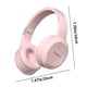 thumbnail image 3 of Auriculares Bluetooth Cabeza Inalámbrica Montada Auriculares Bluetooth Reducción de Ruido de Sonido Hifi Llamada Clara Bluetooth 5.3 Auriculares Inalámbricos Plegables Flexibles, 3 of 8