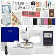Brother SE700 4" x 4" Embroidery & Sewing Machine w/ Sewing & Software Bundle