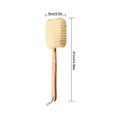 thumbnail image 4 of Bearachild Depurador de baño Esponja de sisal Cepillo de ducha Mango largo Depurador de masaje de espalda Herramienta de de baño, 1pc Type3 NO3, 4 of 6