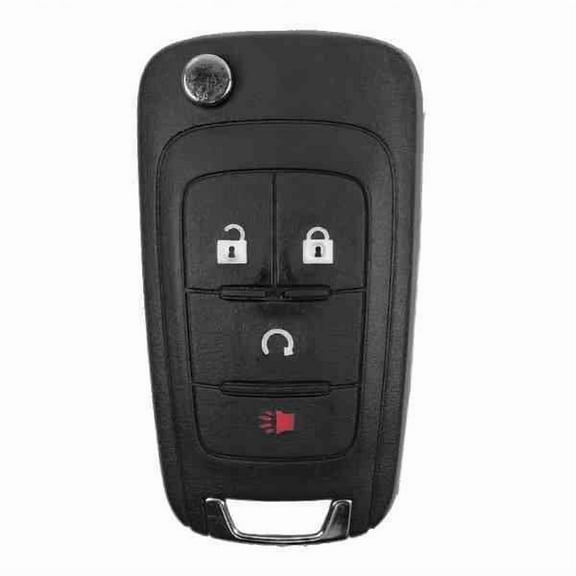Keys4Less Replacement Flip Key Fob for 2014 Buick Encore FCC KR55WK500733 Part Number 13585811 13585814 13504265 1351916