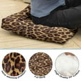thumbnail image 5 of Classic Cheetah Seat Cushion&nbsp;– 22x22 Inch Large Meditation Pillow, Dutch Velvet, Vintage-Inspired Leopard Print (Timeless Animal Aesthetic), 5 of 6
