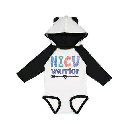 

Inktastic NICU Grad Cute NICU Warrior Gift Baby Boy or Baby Girl Long Sleeve Bodysuit