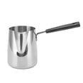thumbnail image 1 of Stainless Steel Coffee Pitcher,Long Handle Coffee Toroid Coffee Decanter Pitcher Milk Frother Pitcher Best in Class, 1 of 14