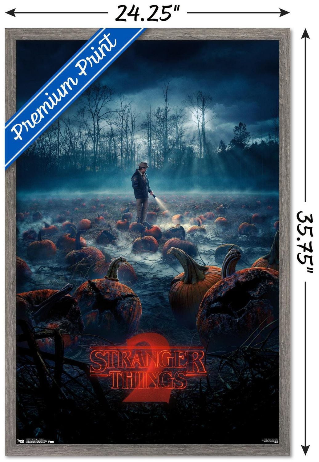 Netflix Stranger Things: Season 2 - Pumpkins Wall Poster