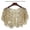 Champagne, variant on Raenseen Women's Vintage Glitter Bolero Shrugs Sequin Cardigan for Evening Dress Cover Up Cape Champagne One Size