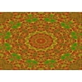thumbnail image 1 of Ahgly Company Indoor Rectangle Patterned Mahogany Brown Area Rugs, 4' x 6', 1 of 1