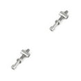 thumbnail image 4 of QualitChoice Alloy Seat Post Fixing Portable Detachable Anti-rust Screws Outdoor Sports Cycling Replacing Parts Silver M5x40 2Set, 4 of 6