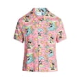 thumbnail image 5 of Disney, Men's & Big Men's Graphic Button-Up Shirt, Mouse Beach, Sizes XS-5XL, 5 of 5