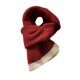 thumbnail image 5 of Bufanda de punto para mujer, elegante y suave bufanda de otoño para actividades al aire libre, compras Rojo, 5 of 8