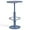 Blue, variant on Minimalist High Pub Table 41.3inch Tall Bar Table Modern Patio Table for Backyard Retro Dinner Table in Home Kitchen Metal Display Stand