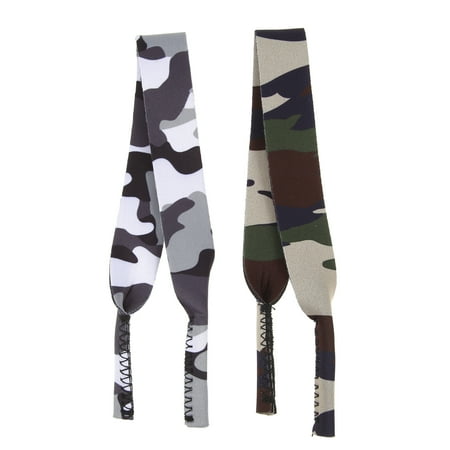 

2PCS Camouflage Style Glasses Straps Glasses Hanging Ropes Gauze Mask Accessories