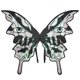 thumbnail image 2 of Decoración del hogar, decoración de habitaciones, decoración de paredes, disfraces de mariposas de Halloween para niñas y mujeres, asistente brillante con tirantes elásticos, asistente de ángel, 2 of 4