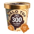 thumbnail image 3 of Halo Top Sea Salt Caramel Light Ice Cream, 16 fl oz Pint, 3 of 15