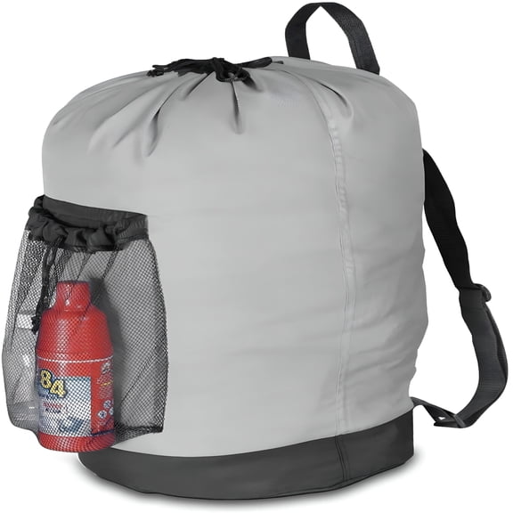 GASTROPOD Laundry Bag Extra Large Heavy Duty,Laundry Backpack for College students,Travel Laundry Bags with Adjustable Strap,Pockets,Dirty Clothes Hamper,College Dorm Room Essentials