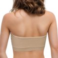 thumbnail image 3 of Strapless Bandeau Bra, Wireless Seamless Bralettes Stretchy Tube Top Bra for Women, 3 of 7