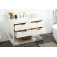 thumbnail image 7 of Elegant Lighting VF19248NT Larkin 48" Free Standing Single Basin Vanity Set - Wood, 7 of 7