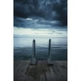 thumbnail image 3 of Lindsten, Christian 13x18 Black Modern Framed Museum Art Print Titled - Moody Jetty, 3 of 5