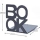 thumbnail image 2 of 1 Pair L-Shaped Non-Slip Metal Bookends for Desk Stand (Pink), 2 of 4