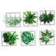 thumbnail image 2 of Calcomanías adhesivas de pared de hojas de DIY, decoración Mural decorativa impermeable para pelar y pegar para accesorios de, 2 of 9