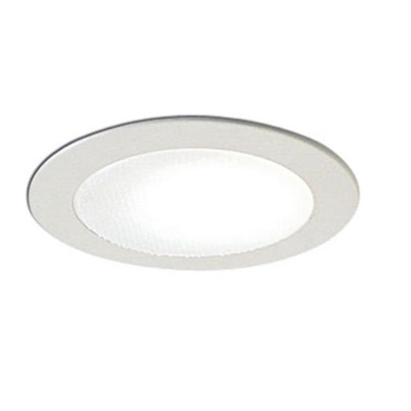 Nora Lighting NL-422W 4 in.,LV,SHWR TRIM,ALB.,WHITE RIN