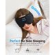 thumbnail image 2 of Máscara para dormir Perytong con auriculares Bluetooth 5.4, color negro, 2 of 8