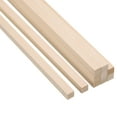thumbnail image 1 of Unique Bargains 3/8 Inch Dowel Rods Wood Sticks 12 Inch Long Square Wooden Dowels 10 Pcs, 1 of 6