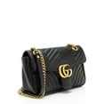 thumbnail image 2 of Pre-Owned Gucci Matelasse Leather GG Marmont Medium Flap Bag, 2 of 11