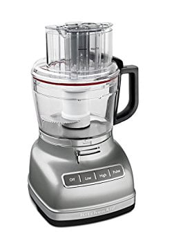 Open Box KitchenAid KFP1133CU 11 Cup Food Processor with ExactSlice System Contour Silver