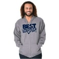 thumbnail image 5 of West Virginia is the Best Funny State Zip Up Hoodie Men's Women's Brisco Brands L, 5 of 6